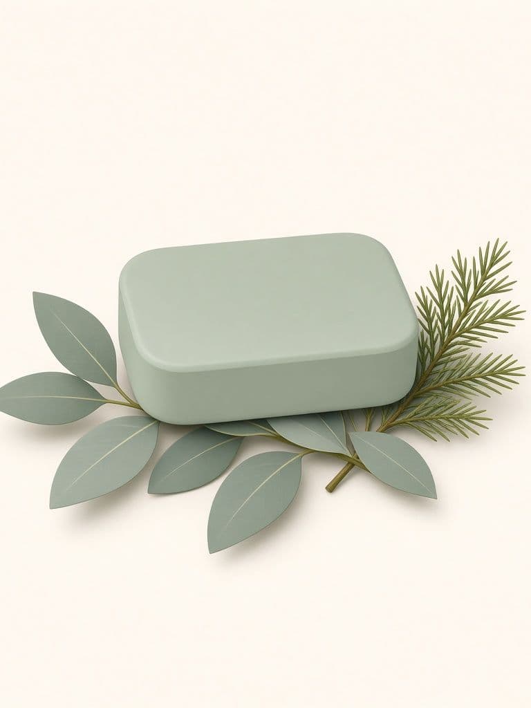 Illustration, not the actual product: Ethique Eucalyptus + Cedarwood Natural Deodorant Bar