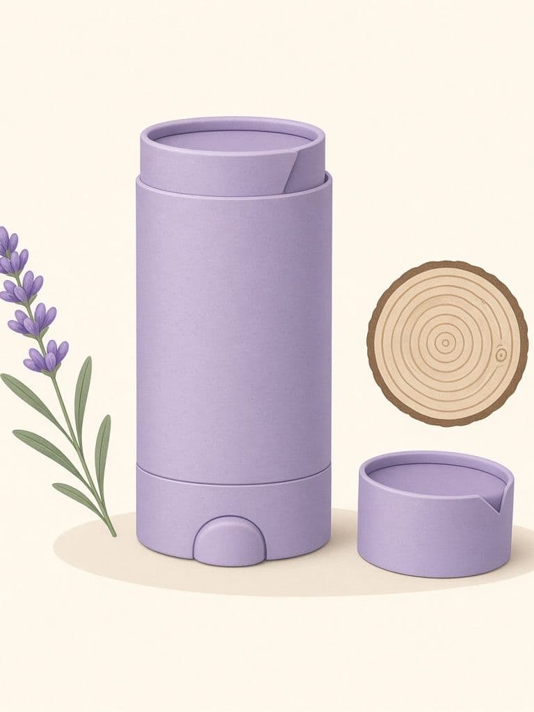 Illustration, not the actual product: Simple Alchemy Lavender Natural Deodorant